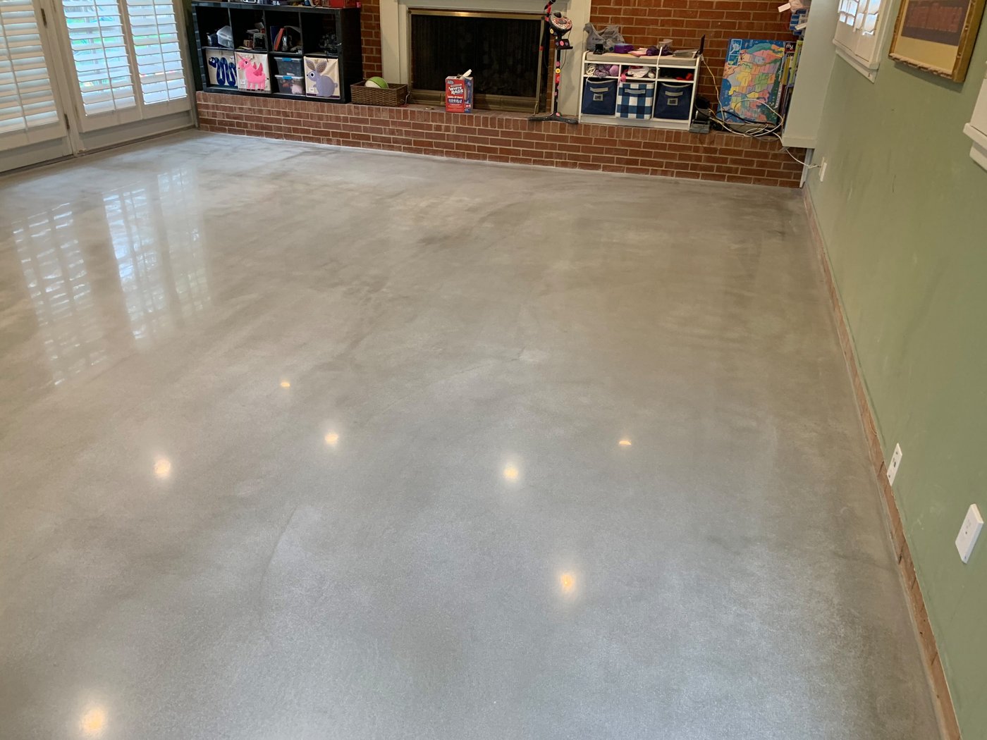 Residential Polished Concrete