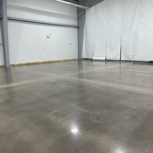 Commercial polished concrete in Lubbock TX