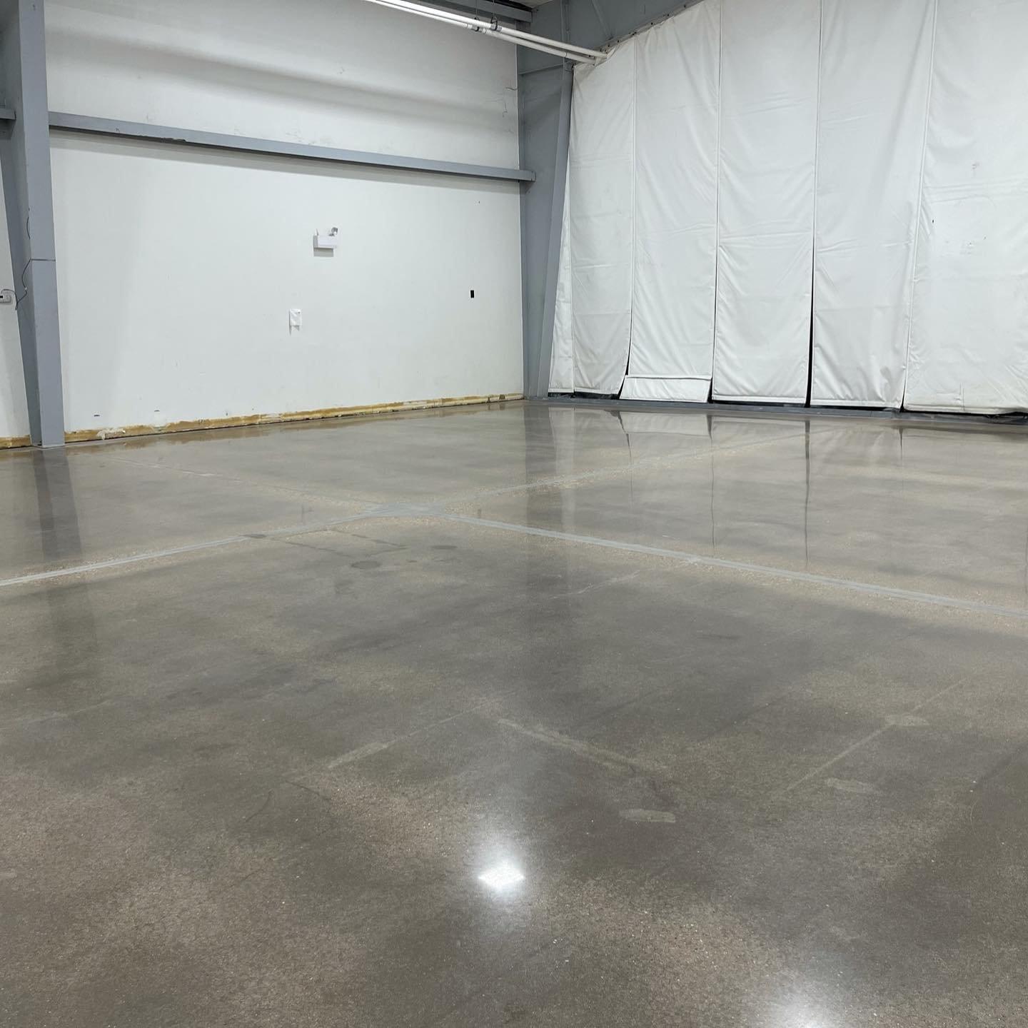 Commercial polished concrete in Lubbock TX